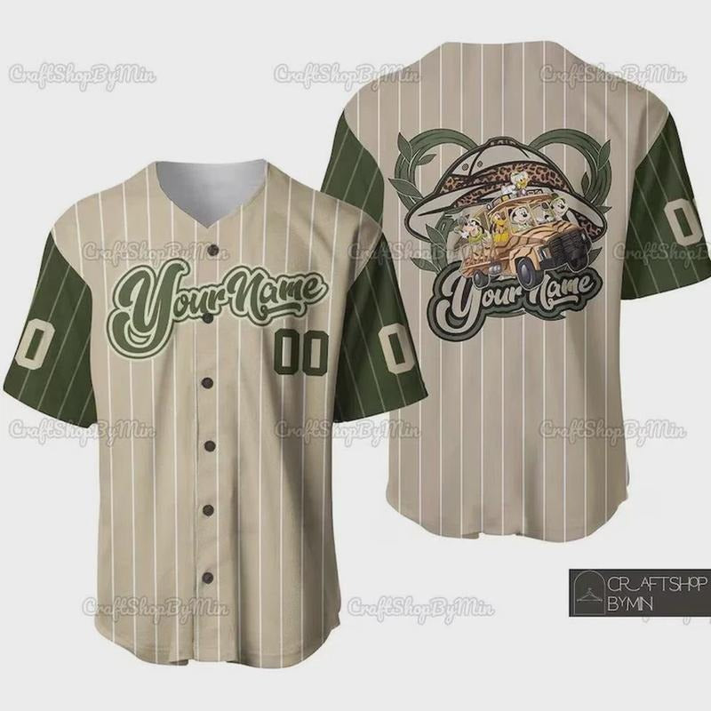 Custom Animal Kingdom 3D Baseball Jersey Shirt Mother Day Gift All Over Print Hoodie, Sweatshirt | HypeCrazeTee.com