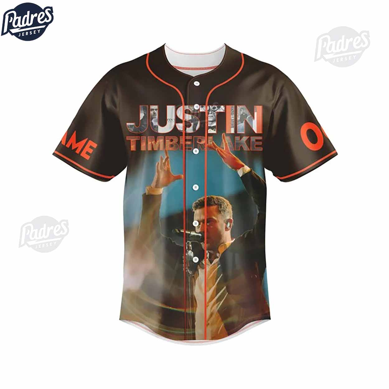 Custom Justin Timberlake World Tour Baseball Jersey - Padres Jersey Oasis: Elevate Your Baseball Style Game