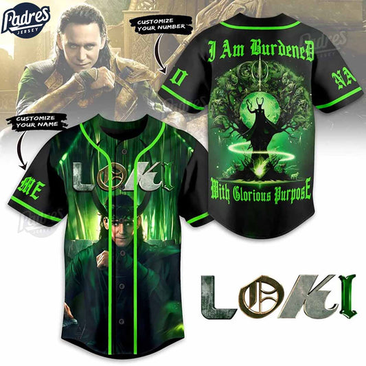 Custom Marvel Loki Baseball Jersey - Padres Jersey Oasis: Elevate Your Baseball Style Game