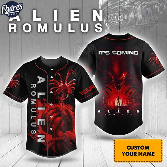 Custom Movie Alien Romulus Baseball Jersey - Padres Jersey Oasis: Elevate Your Baseball Style Game