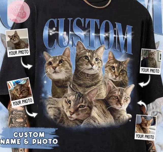 Custom Pet Bootleg Shirt, Custom Photo Shirt, CUSTOM Your Own Bootleg Idea Here, Pet Photo Shirt Hoodie, Sweatshirt