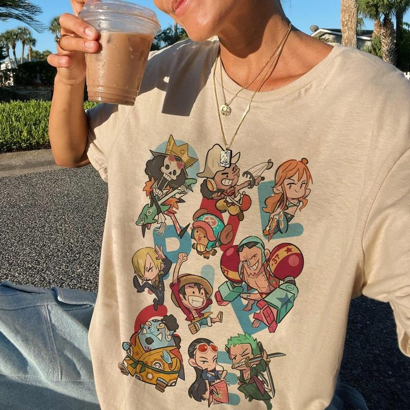 Cute Chipi Anime T-shirt, Anime Shirt, Gift For Anime Fan Shirt Hoodie, Sweatshirt | HypeCrazeTee.com
