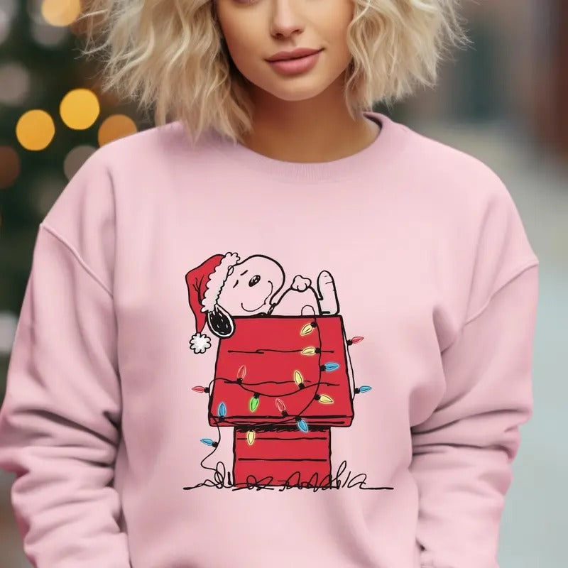 Cute Dog Christmas Sweatshirt Tshirt, Christmas Shirt Hoodie | HypeCrazeTee.com