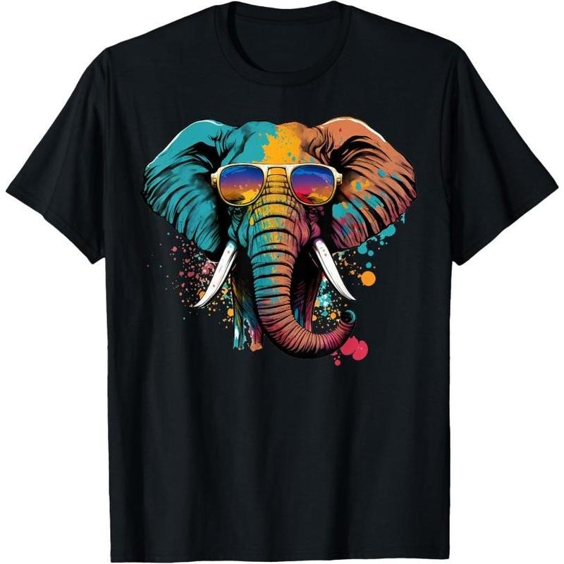 Cute Elephant Lover Animal on Elephant T-Shirt Made in USA Hoodie, Sweatshirt | HypeCrazeTee.com