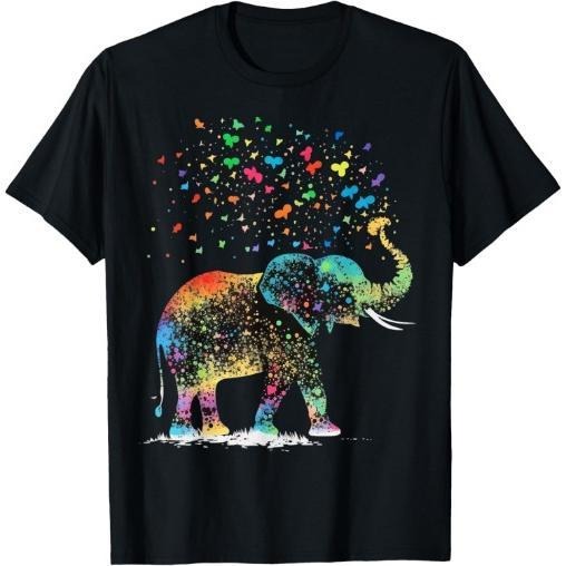 Cute Elephant Lover Animal on Elephant T-Shirt Made in USAstyle{n002}2 Hoodie, Sweatshirt | HypeCrazeTee.com