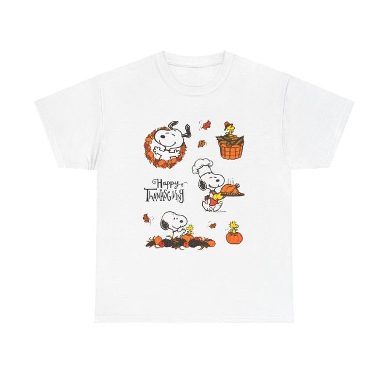 Cute Happy Thanksgiving Peanuts Thanksgiving T Shirt Hoodie, Sweatshirt | HypeCrazeTee.com