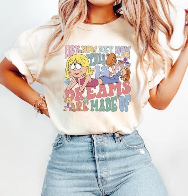 Cute Lizzie McGuire Shirt, This Is What Dreams Are Made Of Retro Sweatshirt Hoodie | HypeCrazeTee.com