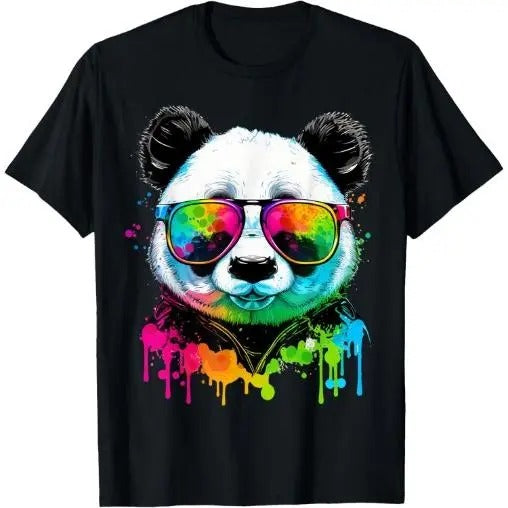 Cute Panda Lover Animal on Panda T-Shirt Made in USA Hoodie, Sweatshirt | HypeCrazeTee.com