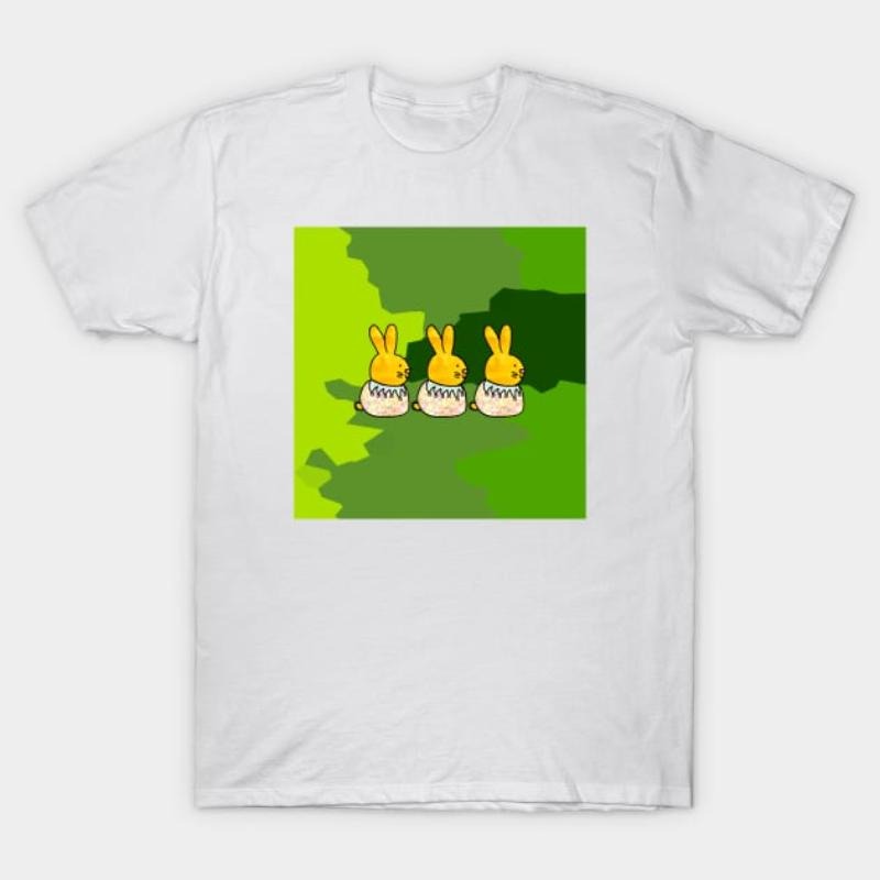 Cute Spring Rabbits T-Shirt Hoodie, Sweatshirt | HypeCrazeTee.com