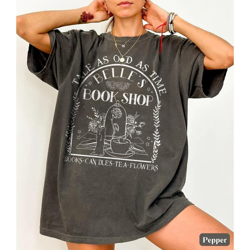 D!sney Belle Beavty And The Be@st Shirt, With A Dreamy Far-Off Look, Bookworm Gift, Belle Princess, Shirt For Book Lover...
