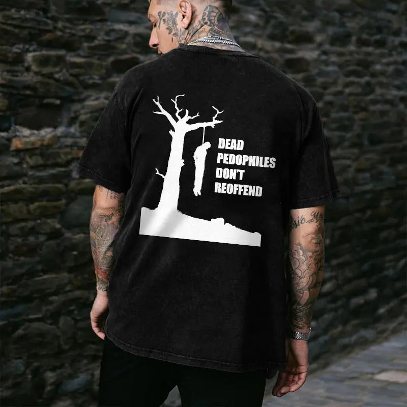 DEAD PEDOPHILES DON'T REOFFEND Print T-Shirts, Hoodie, Sweatshirt