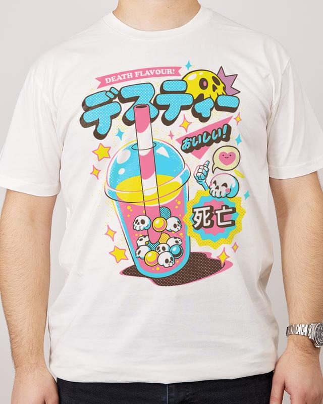 DEATH TEA T-SHIRT, Men Summer Fashion Cotton, Cotton Menswear, S to 3XL Soft Top Hoodie, Sweatshirt | HypeCrazeTee.com