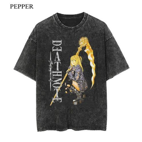 DEATHNOTE VINTAGE  T-SHIRT, MEN SHORTSLEEVE T-SHIRT, ANIME UNISEX T-SHIRT Menswear Top Hoodie, Sweatshirt | HypeCrazeTee.com
