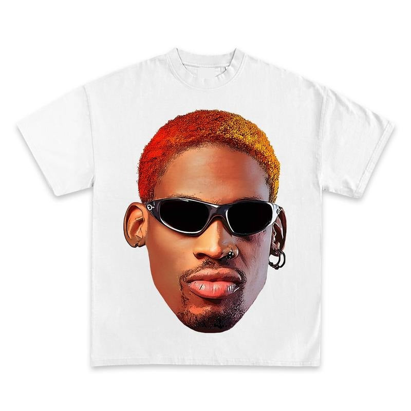 DENNIS RODMAN JUMBO BOOTLEG GRAPHIC T-SHIRT - STREETWEAR Hoodie, Sweatshirt | HypeCrazeTee.com