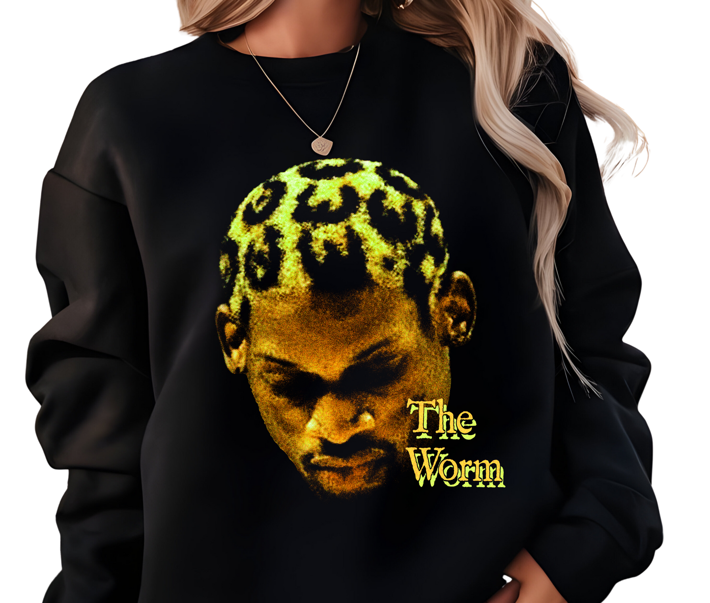 Dennis Rodman The Worm Sweatshirt – Vintage Basketball Sweater, Retro Streetwear Apparel