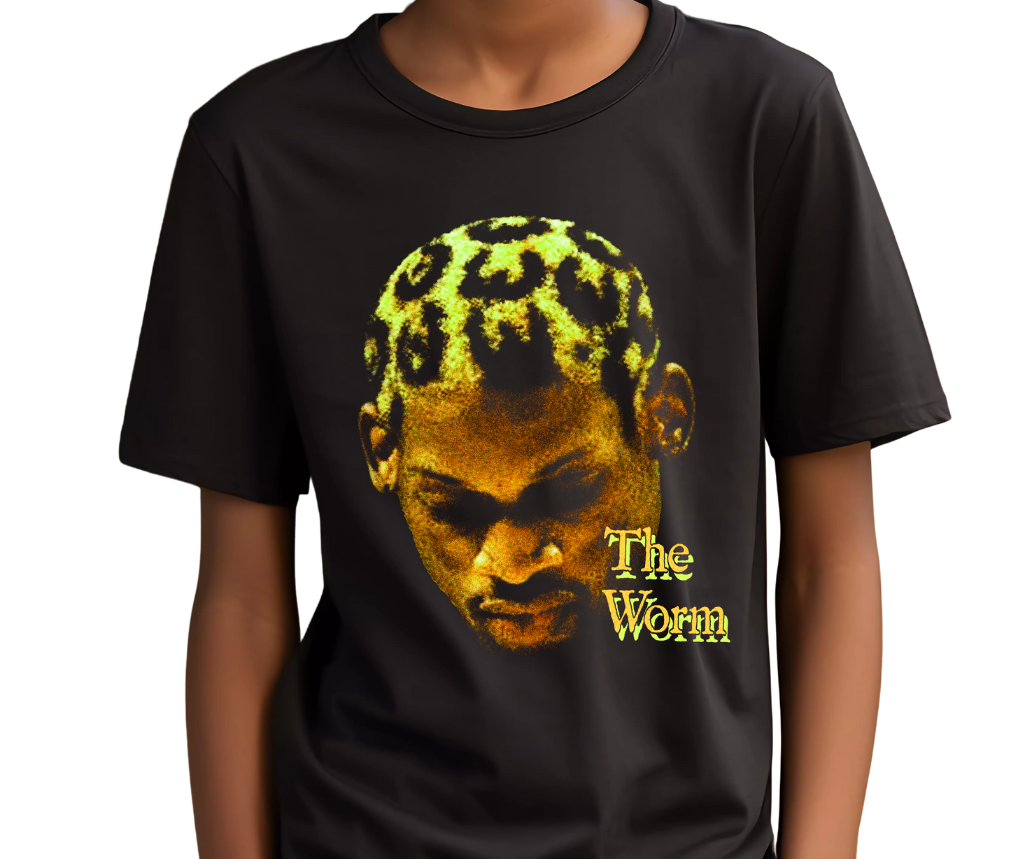 Dennis Rodman The Worm Graphic Tee – Vintage Basketball Shirt, Retro Streetwear T-Shirt