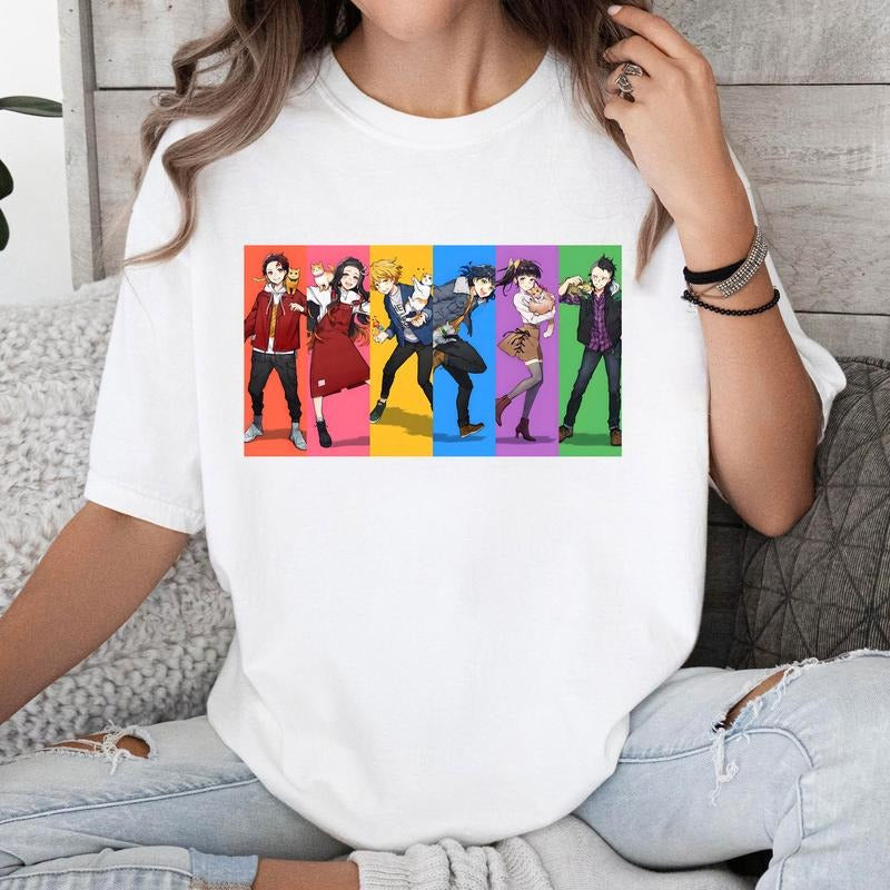DM Tanjiro Nezuko Zenitsu Inosuke Kanao Genya Anime Lover Shirt Crewneck Hoodie Comfort Cotton Sweatshirt | HypeCrazeTee.com