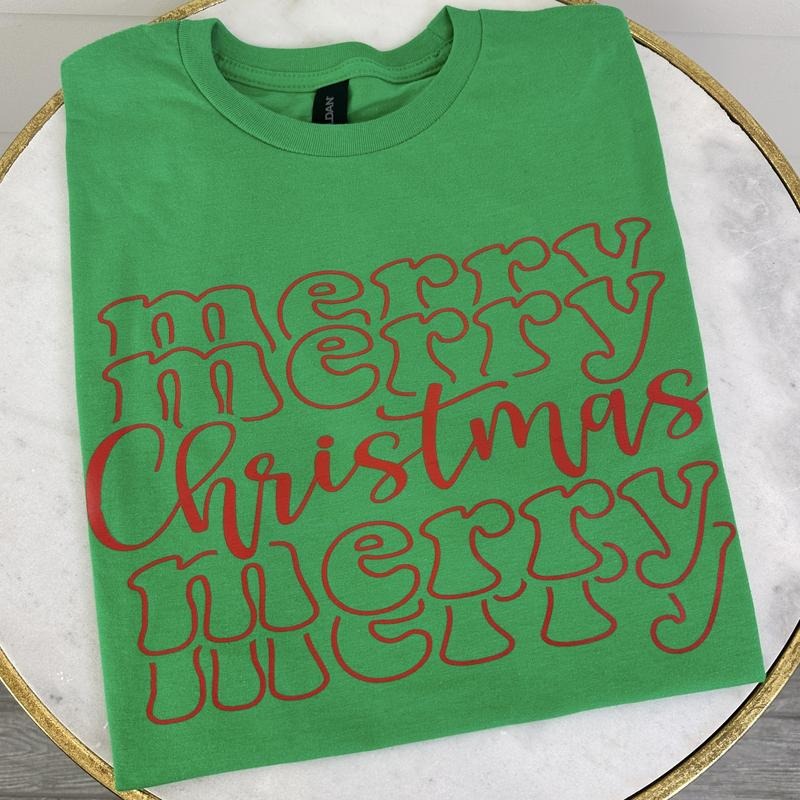 DOORBUSTER Merry Stacked *Final Sale* T-Shirts, Hoodie, Sweatshirt