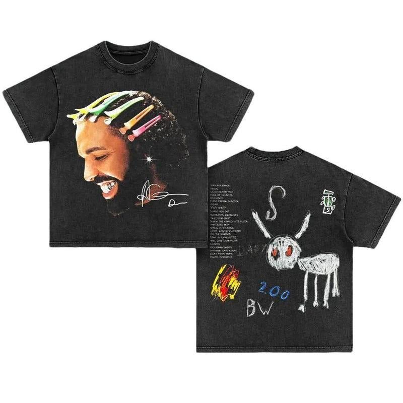 DRAK3 Graphic Tee Hip Hop Legend Streetwear Shirt Hoodie, Sweatshirt | HypeCrazeTee.com