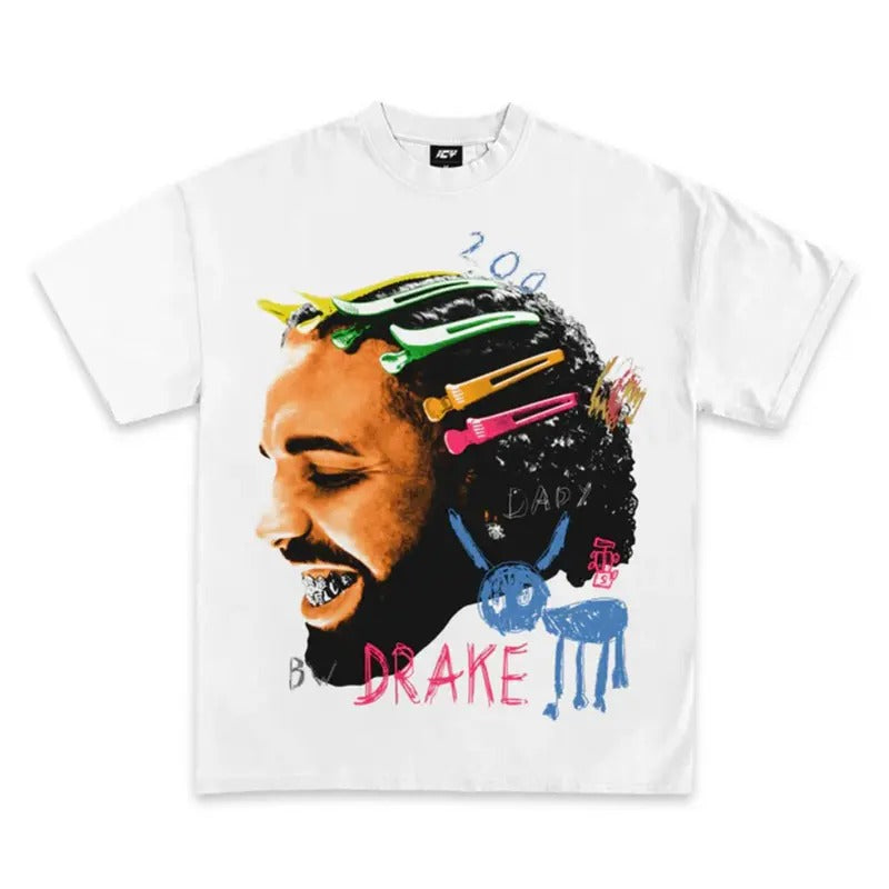 DRAKE FOR ALL THE DOGS WHITE GRAPHIC T-SHIRT Hoodie, Sweatshirt | HypeCrazeTee.com