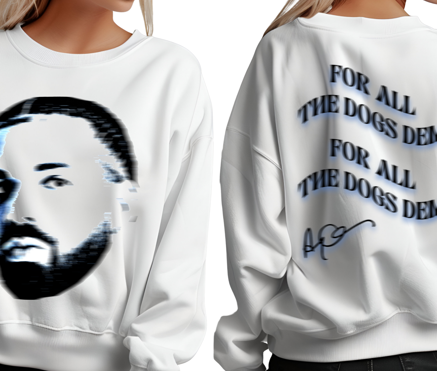 Drake For All The Dogs Vintage Rap Long Sleeve T-Shirt – Hip Hop Streetwear Shirt, Unisex Fit for Fans