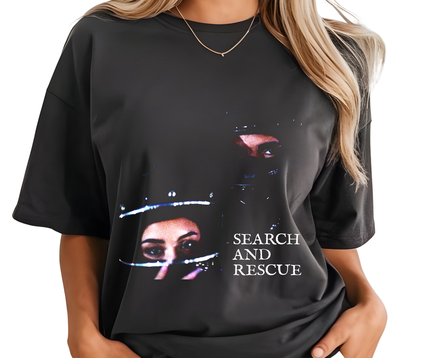 Drake Search and Rescue Graphic Tee – Vintage Hip Hop Streetwear T-Shirt, Concert Merch for Rap Fans