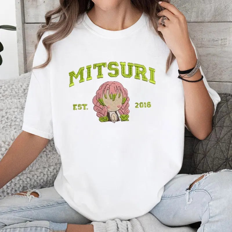 DS Hashira Anime Manga Characters Embroidery Shirt, Gift For Otaku Hoodie, Sweatshirt | HypeCrazeTee.com