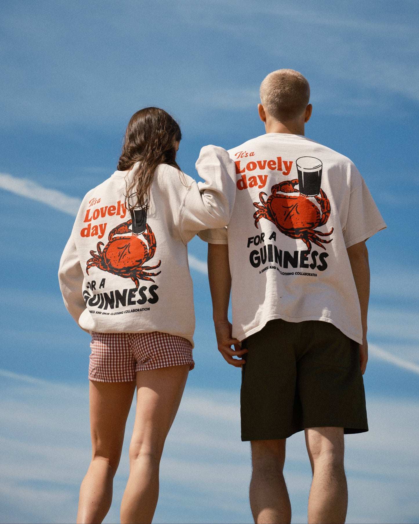 Guinness x UN:IK 'Crab' Tee & Print Bundle - Sand