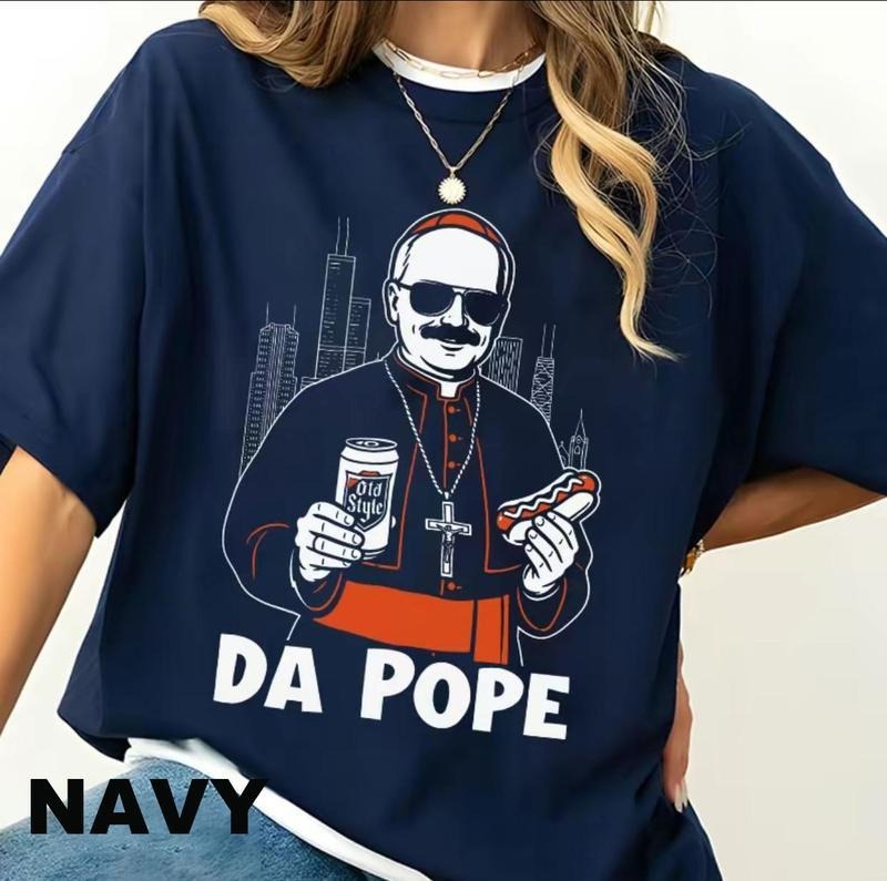 Da Pope Shirt Daaa Prayrs Shirt, Funny Catholic Shirt, Gift for Men for Woman Casual Top for Unisex Hoodie, Sweatshirt