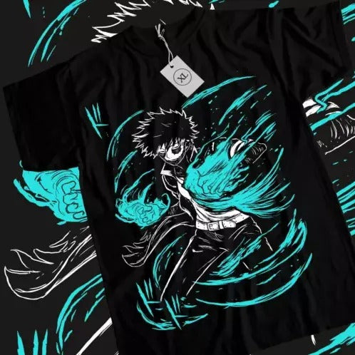 Dabi T-shirt My hero Academia Mha Toya Todoroki Anime Gift Black Shirt All size Hoodie, Sweatshirt | HypeCrazeTee.com