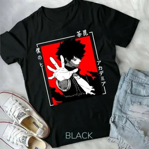 Dabi Unisex T-Shirt My Hero Academia Anime Tee Boku No Hero Academia Shirt Anime Hoodie, Sweatshirt | HypeCrazeTee.com