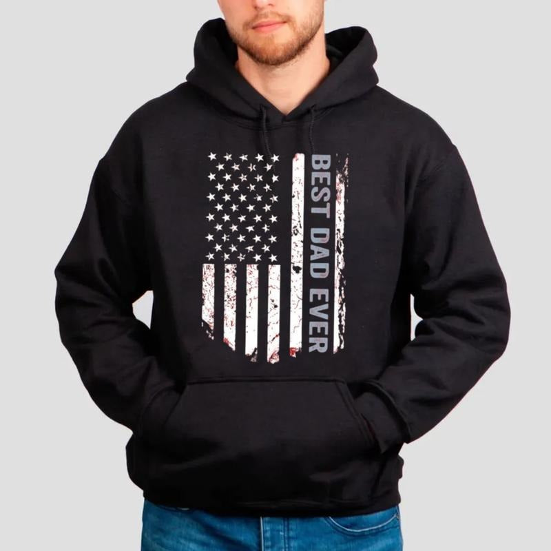 Dad Ever American Flag Daughter Daddy Firefighter Flag Casual T-Shirts, Hoodie, Sweatshirt