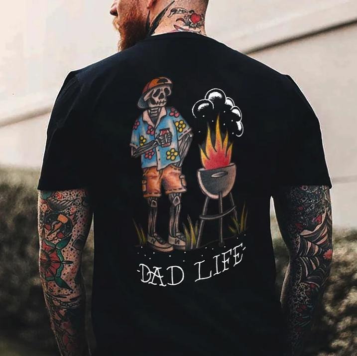 Dad Life Printed T-Shirts, Hoodie, Sweatshirt