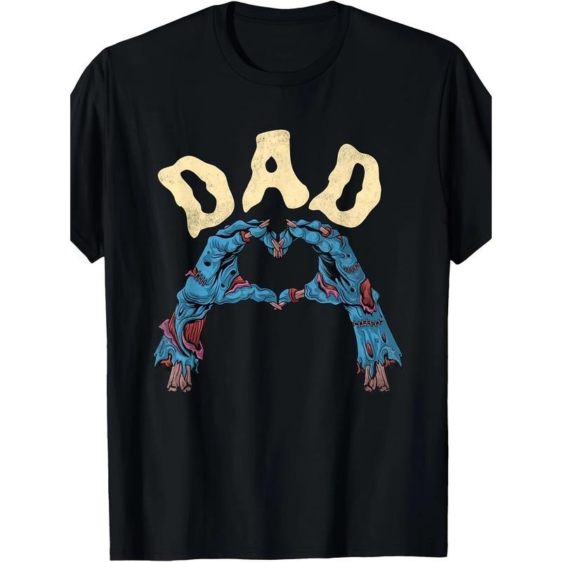 Dad loves Halloween zombie T-shirts. Made in USA Hoodie, Sweatshirt | HypeCrazeTee.com