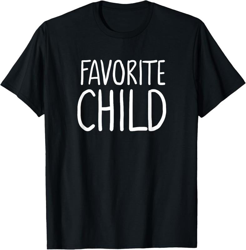 100% Cotton Favorite  Funny Novelty | Mom/Dad's Favorite T-Shirt Hoodie, Sweatshirt | HypeCrazeTee.com
