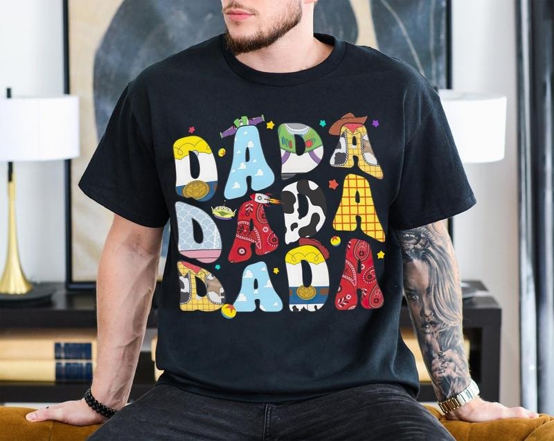 Dada Dad Day Tshirt Sweatshirt, Father Day Gift Tee, Magic Kingdom, Family Trip Shirt Hoodie | HypeCrazeTee.com