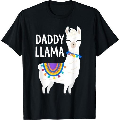 Daddy Llama Funny Shirt Dad Dad Made USA T-Shirts, Hoodie, Sweatshirt