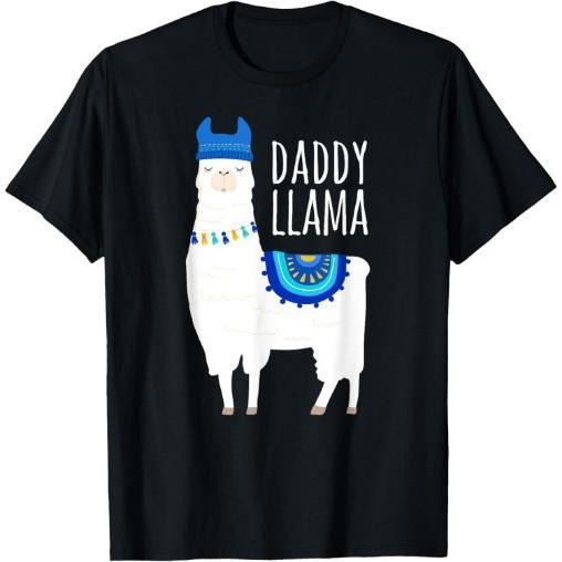 Daddy Llama Gift Shirt for Men, Dad T-Shirt Made in USA Hoodie, Sweatshirt | HypeCrazeTee.com