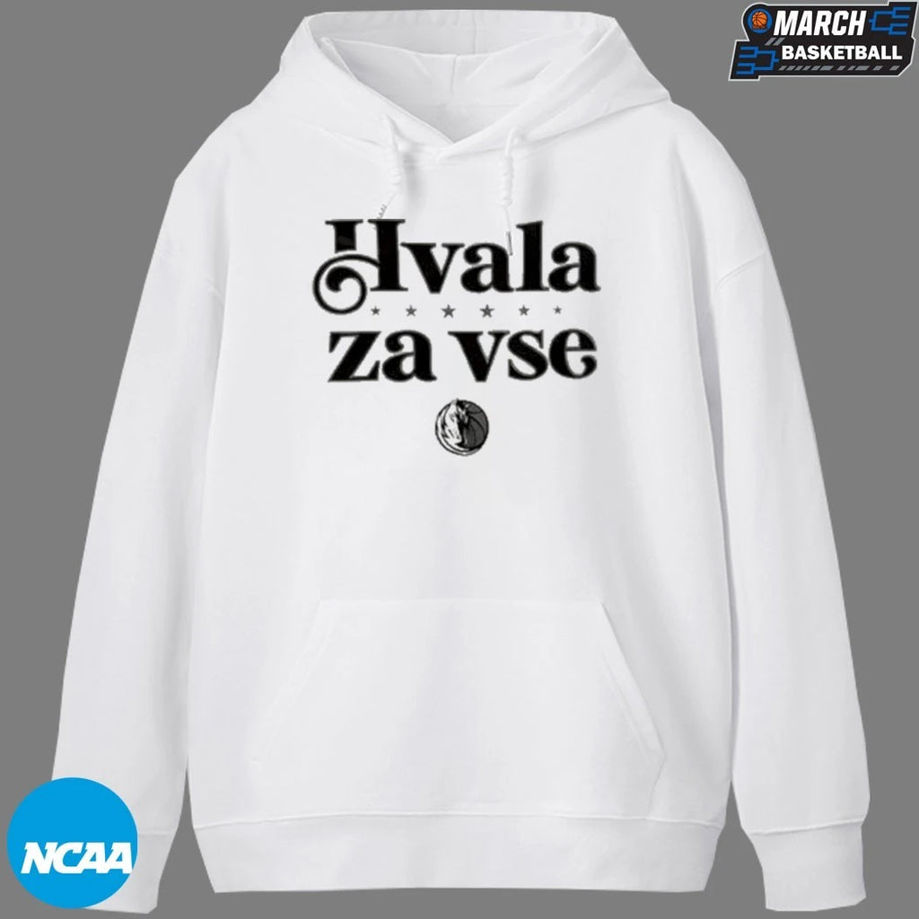 Dallas Mavericks Hvala Za Vse Logo T-shirts