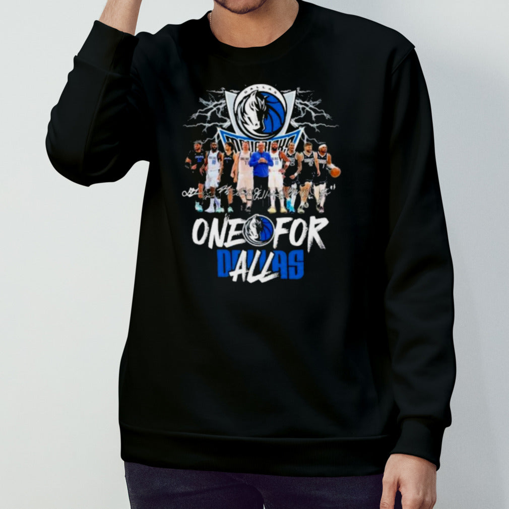 Dallas Mavericks One For All Dallas Signatures Shirt