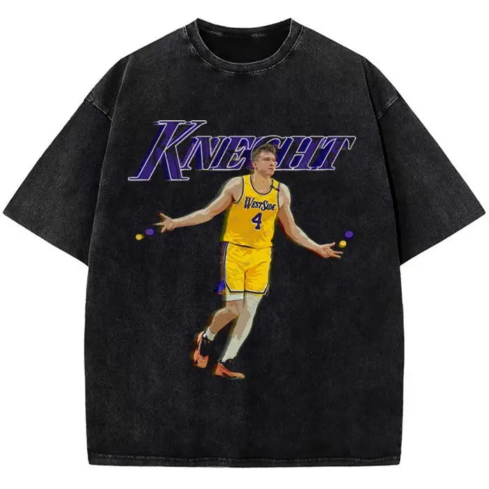 Dalton Knecht Graphic Tee Westside Knecht 4 Basketball Los Angeles T-Shirt Hoodie, Sweatshirt | HypeCrazeTee.com