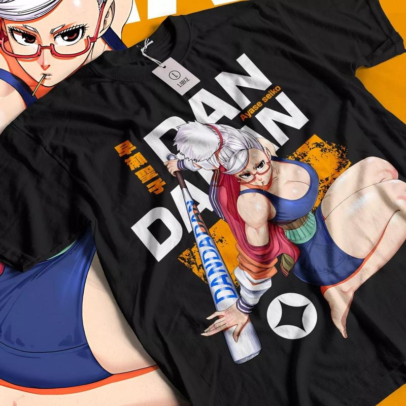 Dandadan Ayase Seiko T-shirt Cosplay Momo Anime Gift Shirt All Sizes Hoodie, Sweatshirt | HypeCrazeTee.com