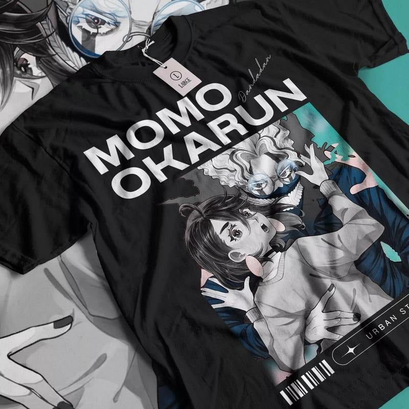 Dandadan Momo Ayase T-shirt Cosplay Okarun Anime Gift Shirt All Sizes Hoodie, Sweatshirt | HypeCrazeTee.com