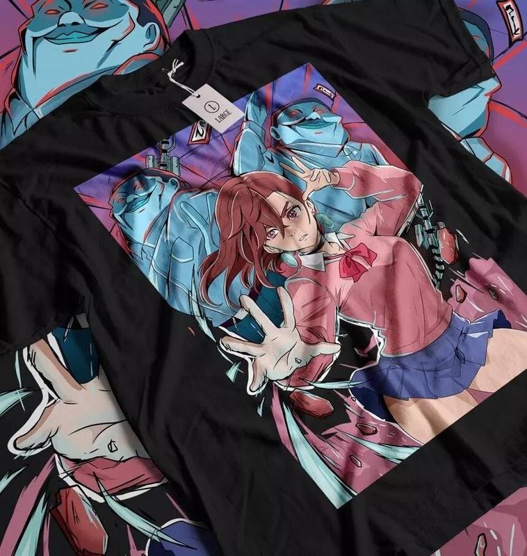 Dandadan Momo T-shirt Cosplay Momo Anime Gift Shirt All Size Hoodie, Sweatshirt | HypeCrazeTee.com