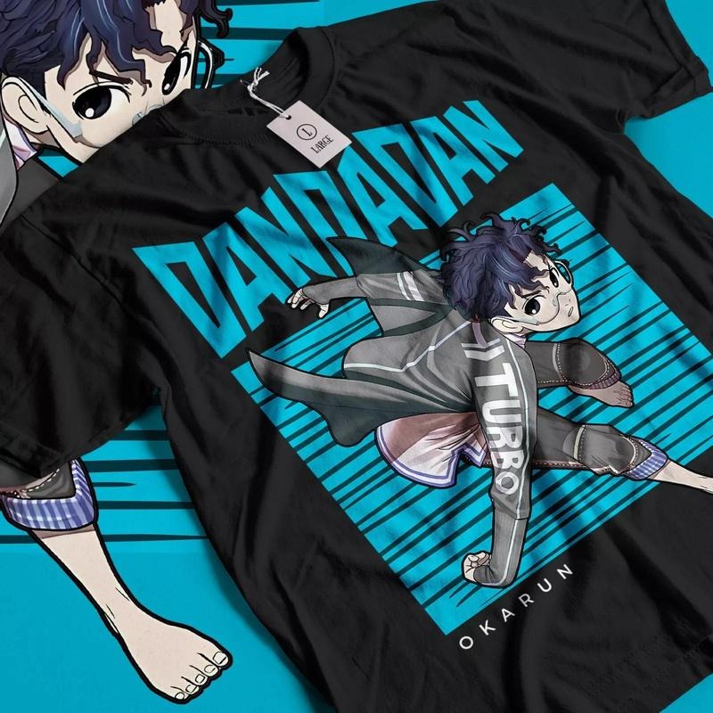 Dandadan Okarun Momo Shirt Anime Manga T-shirt Gift for anime fan Gift All Sizes Hoodie, Sweatshirt | HypeCrazeTee.com