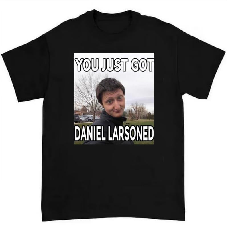 Daniel Larson Shirt Bold and Iconic Design for Fans of Humor Hoodie, Sweatshirt | HypeCrazeTee.com