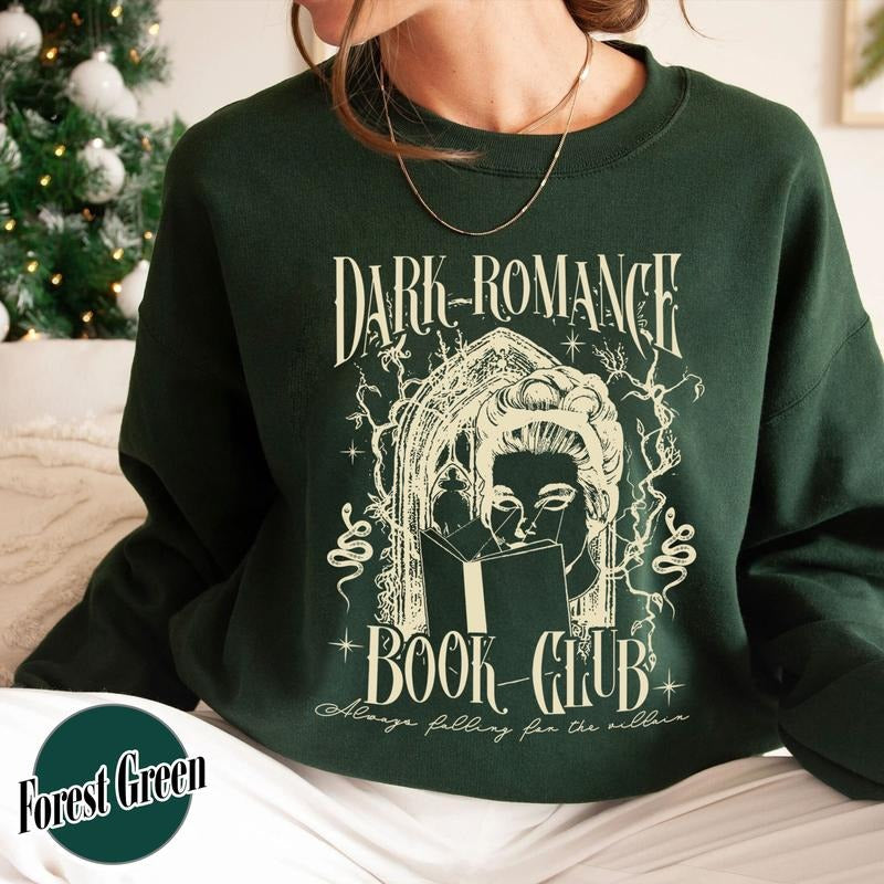 Dark Romance Book Club Sweatshirt, Dark Romance Book Club Sweatshirt, Dark Romance Merch, Villain Dark Romance...