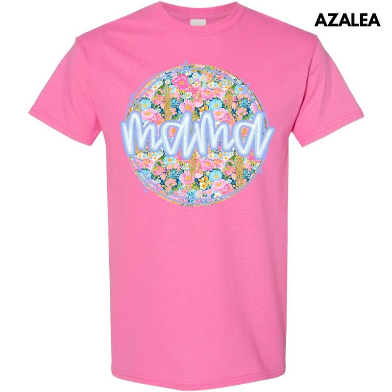 Darling Flower Mama Gildan Short Sleeve T-Shirt 'NLB' Hoodie, Sweatshirt | HypeCrazeTee.com