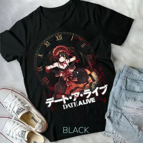 Date A Live Tohka Yatogami ,2022,New T-Shirt,Tohka,Tenka,Anime Girl Shirt Hoodie, Sweatshirt | HypeCrazeTee.com