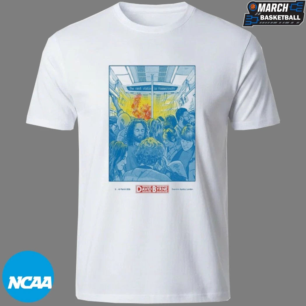 David Byrne 2026 Eventim Apollo T-shirts